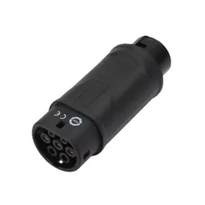 어댑터를 고발하여 Type2 EV에 어댑터 32A 22KW에게 전기 차량 충전기 연결기 Type1을 청구하는 EV