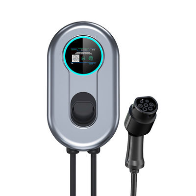 빠른 11.04KW 3 단계 유형 2 EV 충전기 뒷 판넬과 편리한 전기자동차 충전소