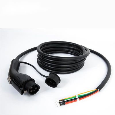 케이블 종류 1을 고발하는 AC 110V-240V 전기 차량 자동차 충전 케이블 48Amp,11kW EV