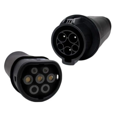 Type2EV에 대한 전기 차량 SAE J1772 Type1이 연결기, AC EV 충전기 어댑터 22KW를 고발합니다