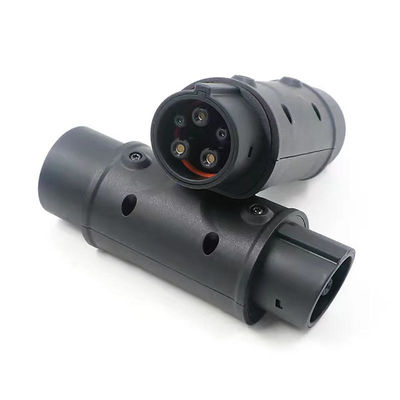 전기 자동차 충전기를 위한 Type1 EV 어댑터에 대한 AC 250V Type2, 케이블 전로를 고발하는 32A 22KW EV
