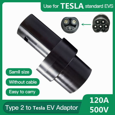 테슬라 EV에 대한 22KW 어댑터 Type2가 어댑터 컨버터 DC 500V를 고발합니다