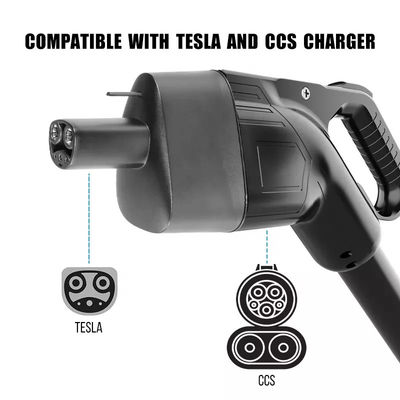 어댑터를 고발하는 테슬라 모델 S/X/3/Y IP55 CCS 캄보 1에서 TPC을 175KW CCS1 어댑터 과급기 대체
