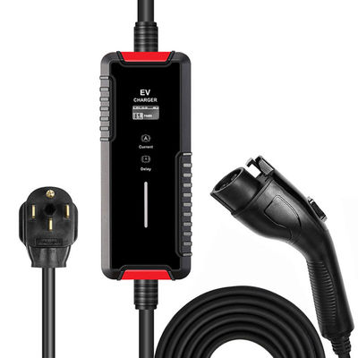 전기 차량을 위한 AC 16A 가지고 다닐 수 있는 EV 자동차 충전기 3.5 kw 유형 2 EV 충전소