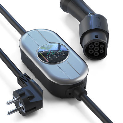 제어함 AC 230V 현재 조정할 수 있는 가정 EV 충전기와 50/60Hz 유형 2 휴대용 EV 충전기