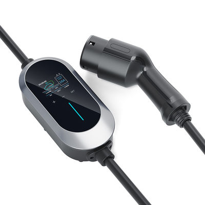 16A 3.84 kw EV 자동차 충전기 유형 2 AC 230V 레벨 2 여행 휴대 충전 장치 5m 케이블