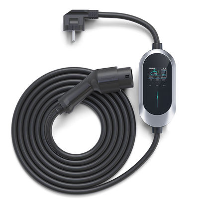 7.36KW 유형 2 OEM / ODM EV 고속 충전기, 가지고 다닐 수 있는 EV 충전소, AC 자동차 충전기