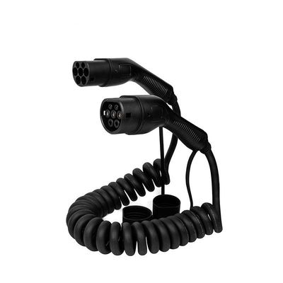 AC 480V EV 고속 충전기 케이블 유형 2가 플러그를 고발하는 2대 가지고 다닐 수 있는 전기 차량을 타이핑합니다