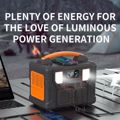 LCD는 300W 재충전이 가능한 가지고 다닐 수 있는 동력화차 태양 야외 비상 전원장치를 드러냅니다