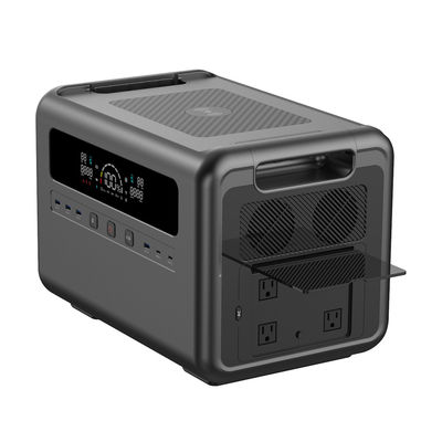 발전소 2400W 2304Wh 재충전이 가능한 가지고 다닐 수 있는 동력화차 공급