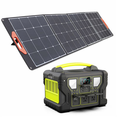 LCD는 방수된 태양 전지판과 가지고 다닐 수 있는 동력화차가 다시 닦은 300W/500W/700W/1000W를 드러냅니다