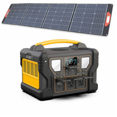 300W/500W/700W/1000W 휴대용 전력 밧데리 뱅크 정거장 충전기 AC 태양발전기 리튬 10%~90% 운영 습도