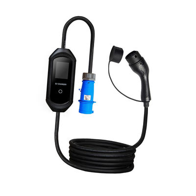 전기 자동차를 위한 7Kw 32A 집의 EV 고속 충전기 Type2 휴대 충전 장치
