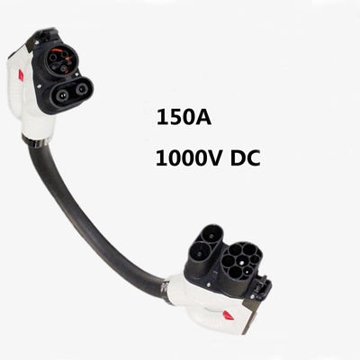 150A 1000V DC EVSE CCS2에서 CCS1 자동차 충전 어댑터 EV 충전 커넥터 어댑터